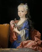 Portrait of Maria Ana Victoria de Borbon Jean-Franc Millet
